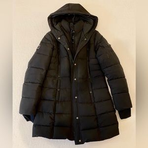 Black Nautica down parka